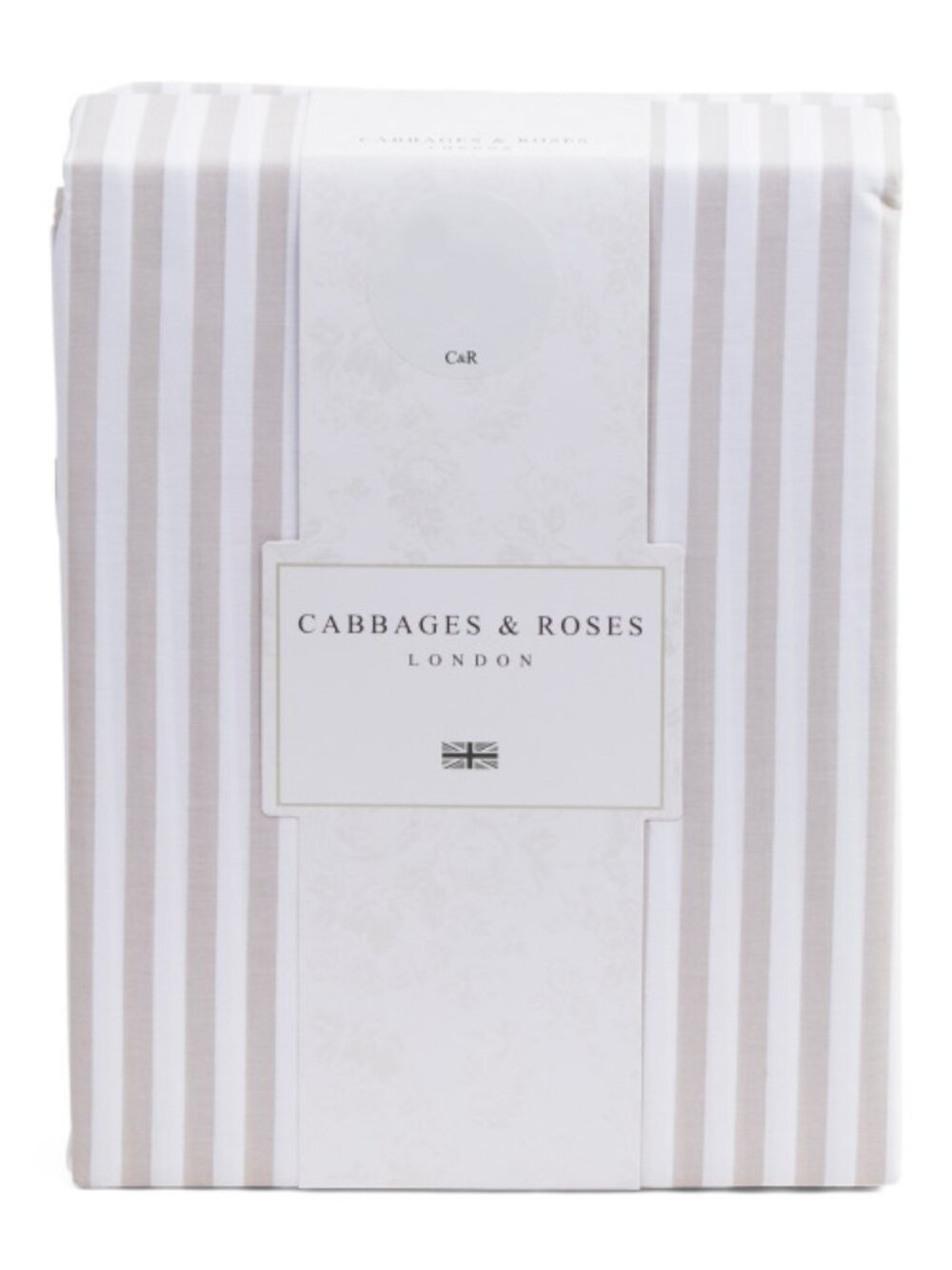 CABBAGES & ROSES 200tc Pinstriped Sheet Set